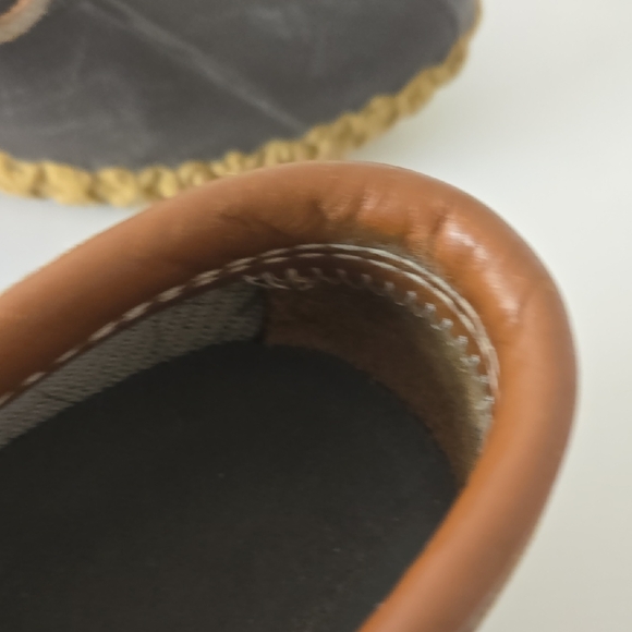 L.L. Bean Mens Brown and Black Rain Boots - Picture 6 of 12